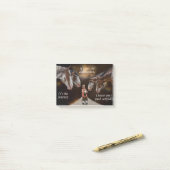 好奇心が強い馬 ポストイット (デスク上)