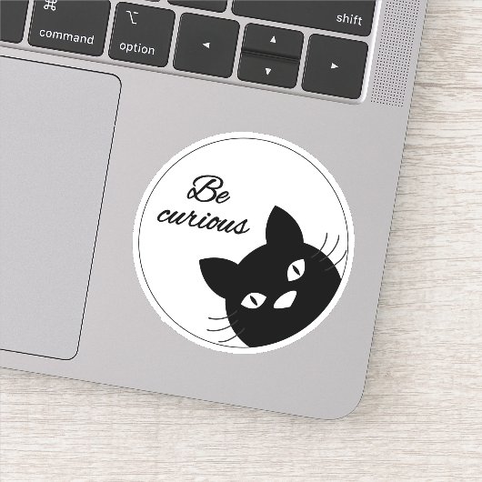 好奇心が強い シール (詳細)