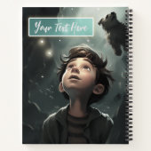 好奇心が強い ノートブック (裏面)