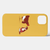 好奇心が強いCATおよびCHOOKのiPhone 6の堅い場合 Case-Mate iPhoneケース (裏面 (横))