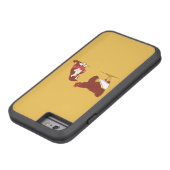 好奇心が強いCATおよびCHOOKのiPhone 6の堅い場合 Case-Mate iPhoneケース (底)