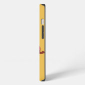 好奇心が強いCATおよびCHOOKのiPhone 6の堅い場合 iPhoneケース (左側面)