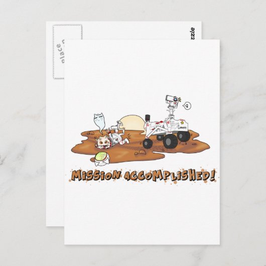 好奇心が猫を殺す ポストカード (正面/裏面)