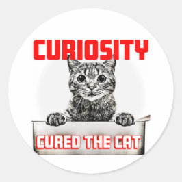 好奇心が猫を癒した ラウンドシール