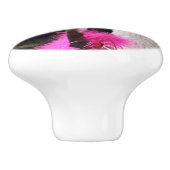 好奇心にあふれるシャム猫 セラミックノブ (側面)