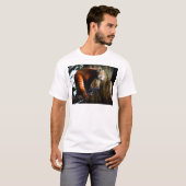 好奇心にあふれるレッサーパンダ Tシャツ (正面フル)