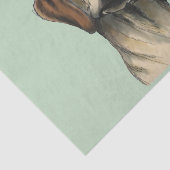 好奇心にあふれる猟犬のレンダリング 薄葉紙 (詳細)