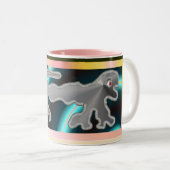 好奇心にあふれるSalamandar ツートーンマグカップ (正面右)