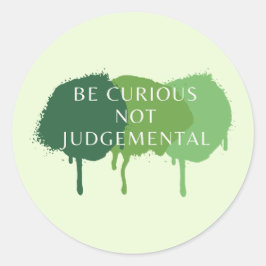 好奇心に満ちた判断をしない引用文 ラウンドシール