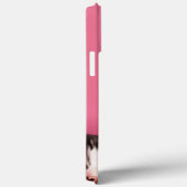 好奇心に満ちた子猫ピンクのパーソナライズ Case-Mate iPhoneケース (裏面 / 右)