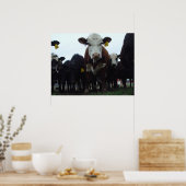 好奇心に満ちた牛3のポスター ポスター (キッチン)