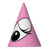 好奇心に満ちた目おもしろいのパーティー帽子 パーティーハット (右)