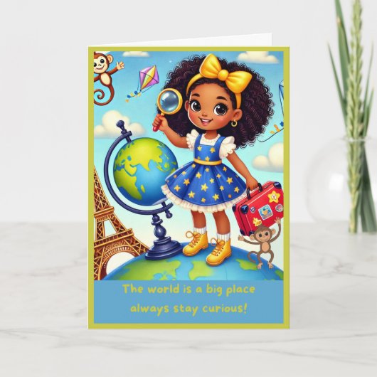 好奇心に満ちた肯定カードを持ち続ける シーズンカード (正面)