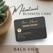 「好奇心に満ちた」やる気を起こさせるのインスパイア引用文 名刺