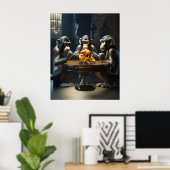 好奇心に満ちたApesポスター ポスター (ホームオフィス)