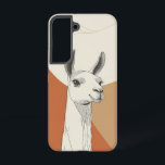 好奇心のあるラマのミニマリストの電話ケース SAMSUNG GALAXY S22ケース<br><div class="desc">奇妙な小さなラマのポップは、清潔で愛らしいよくはしゃぐイラストレーションの中でシンプルの愛らしいモダン表情を持つ。</div>