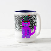 好奇心のクリスマスマグ ツートーンマグカップ (正面右)