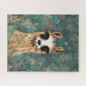 好奇心のベビーラマ – かわいい –  ジグソーパズル (横)