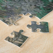 好奇心のベビーラマ – かわいい –  ジグソーパズル (側面)