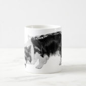 好奇心の低いライダー コーヒーマグカップ (中央)