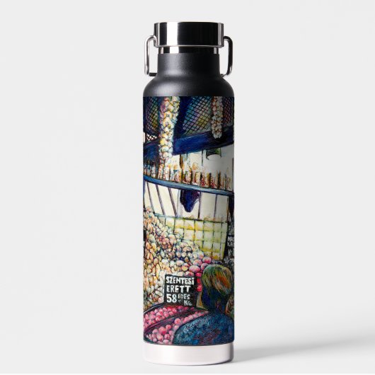 好奇心の大きさ ウォーターボトル (正面)