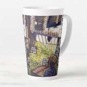 好奇心の大きさ カフェラテマグ (右アングル)