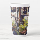 好奇心の大きさ カフェラテマグ (正面)