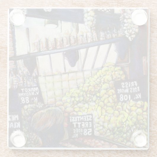 好奇心の大きさ ガラスコースター (裏面)