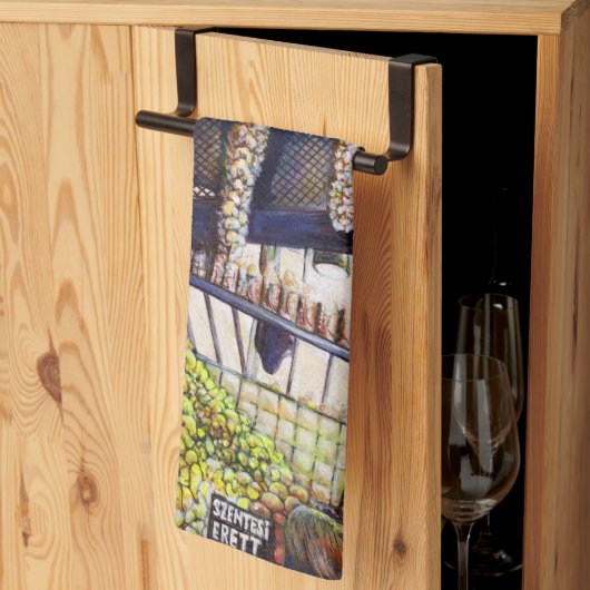 好奇心の大きさ キッチンタオル (三つ折り)