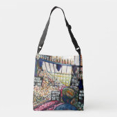 好奇心の大きさ クロスボディバッグ (裏面)