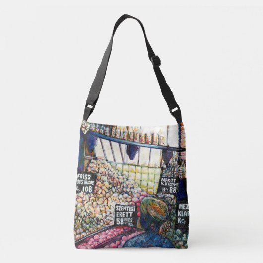 好奇心の大きさ クロスボディバッグ (裏面)