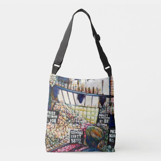 好奇心の大きさ クロスボディバッグ (正面)