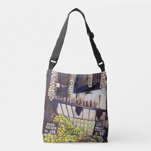 好奇心の大きさ クロスボディバッグ (正面)