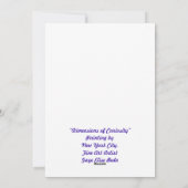 好奇心の大きさ シーズンカード (裏面)