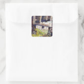 好奇心の大きさ スクエアシール (バッグ)