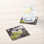 好奇心の大きさ スクエアペーパーコースター (インサイチュ)