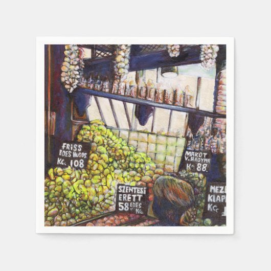 好奇心の大きさ スタンダードカクテルナプキン (正面)