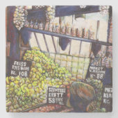 好奇心の大きさ ストーンコースター (正面)