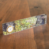 好奇心の大きさ デスクネームプレート (側面)