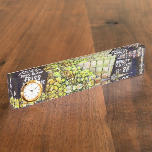 好奇心の大きさ デスクネームプレート (側面)