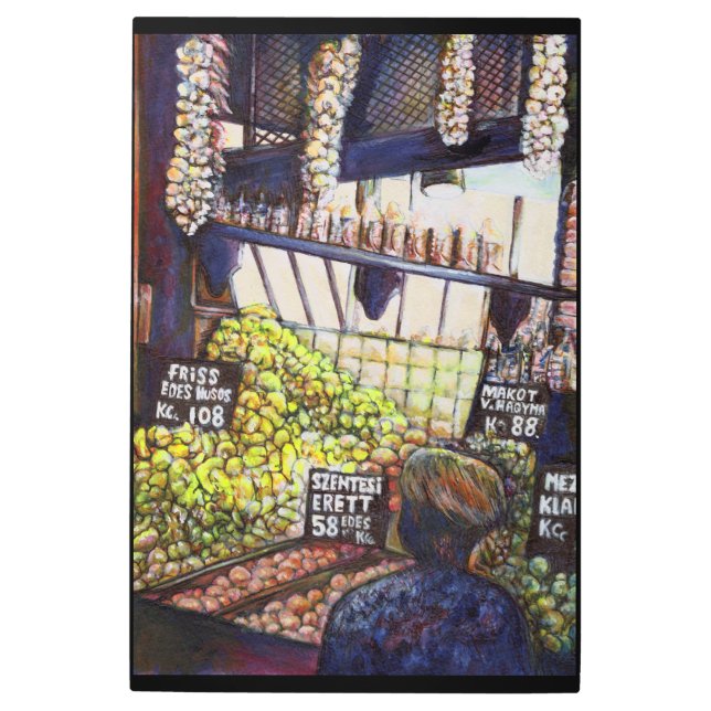 好奇心の大きさ メタルプリント (正面)