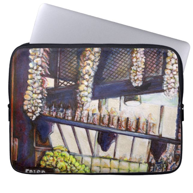 好奇心の大きさ ラップトップスリーブ (正面)