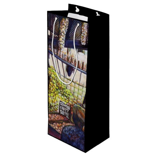 好奇心の大きさ ワインギフトバッグ (裏面アングル)