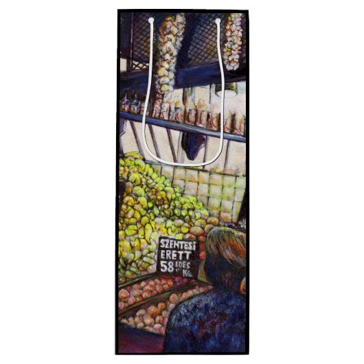 好奇心の大きさ ワインギフトバッグ (正面)