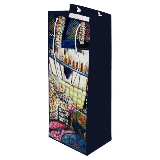 好奇心の大きさ ワインギフトバッグ (裏面アングル)