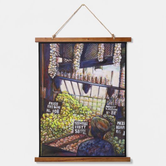 好奇心の大きさ 吊り下げ型タペストリー (正面)