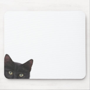 好奇心の子猫デジ絵画タル マウスパッド