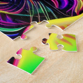 好奇心の強い猫パズル ジグソーパズル (側面)