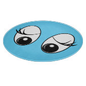 好奇心の目で板を切る – あなたの色 カッティングボード (角)