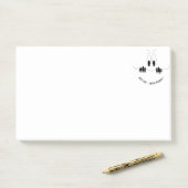 好奇心の目のスマイルおもしろい付箋 ポストイット (デスク)